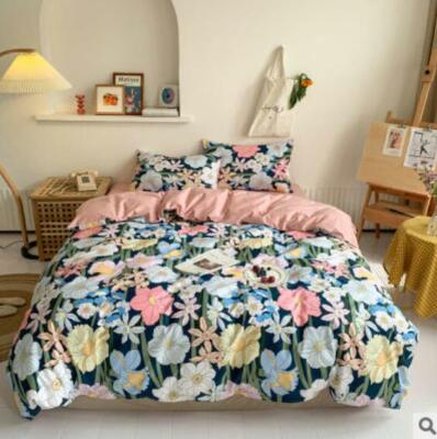 3D Farbe Chrysantheme ZHUC4454 Bett Kissenbezüge Decke Bettdecke Abdeckung Set