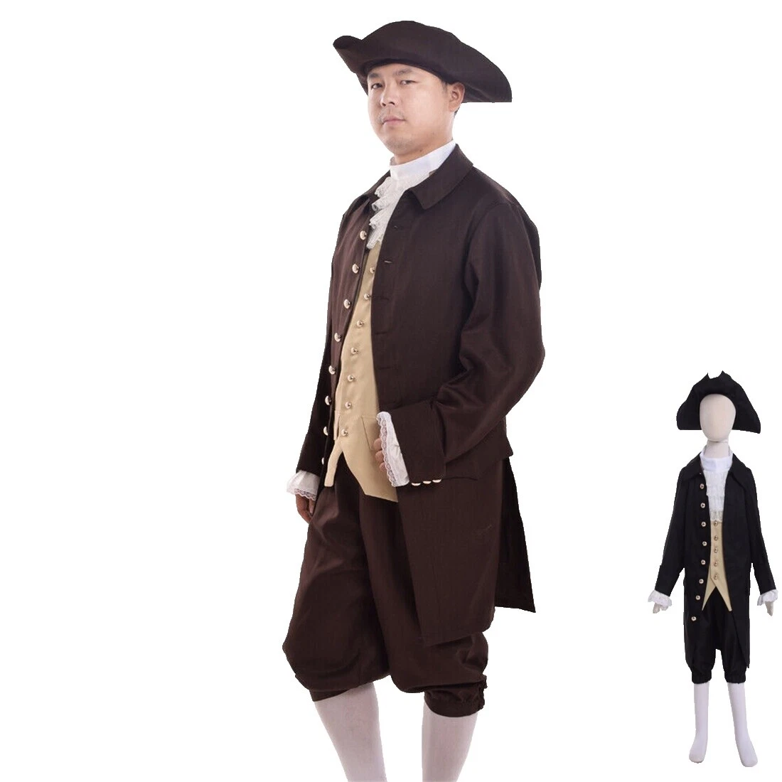 Civil War Complete Outfit Costumes for Men