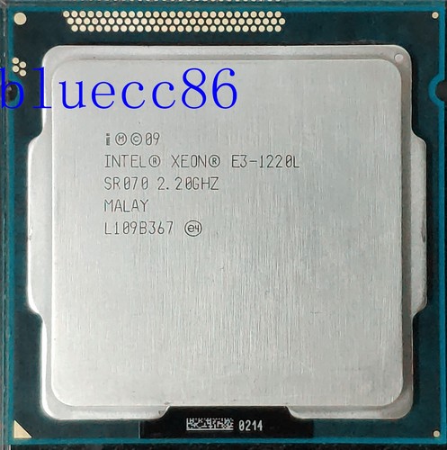 Intel Xeon E3-1220L Low-Power 2.2 GHz Dual-Core LGA1155 TDP 20W CPU  Processor - Picture 1 of 1