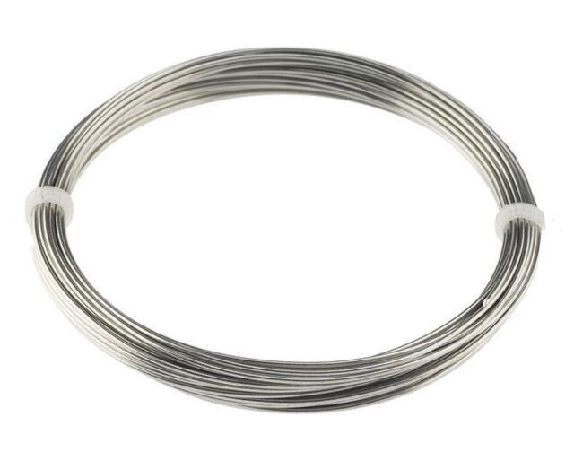Stainless Steel Wire- 10 Feet 10 Gauge Zinc& Nickel Free Bird toy parts- Jewelry