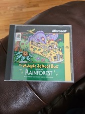 The Magic School Bus Explores the Rainforest PC Windows 95 Video Game Kids