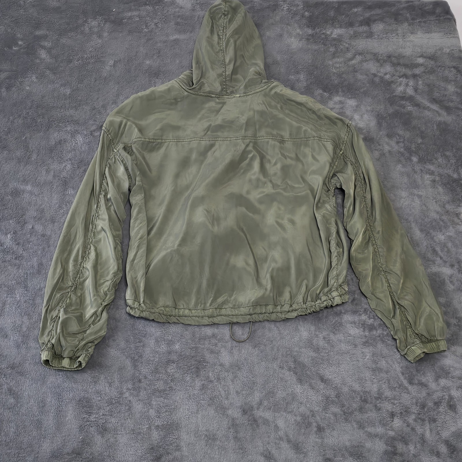 Marrakech Jacket Small Green Lightweight Hoodie C… - image 11