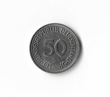 1950 Germany - 50 Pfennig - 919 - Copper Nickel - 3.5g