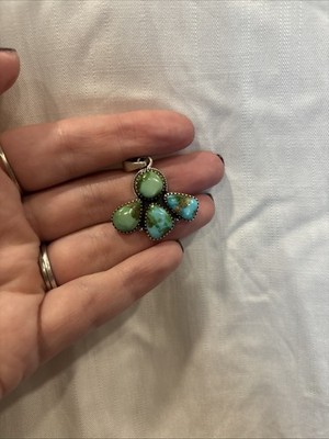 Sonoran Gold Turquoise Pendant