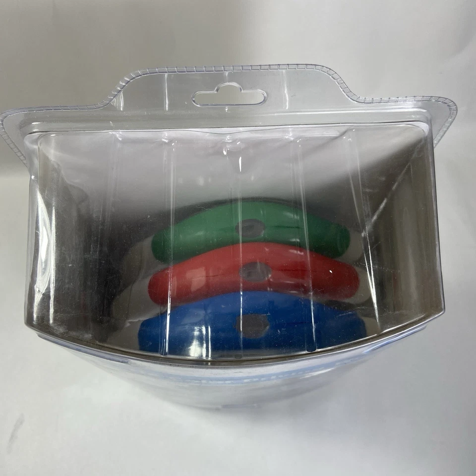 Wii Racing Wheel 3 Remote Wheels Green Blue And Red GT coupe - Image 3 of 4