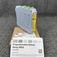 WEG PSRW Programmable Safety Relay PLe, SIL3 and SILCL 3 14202485 NEW OPEN BOX