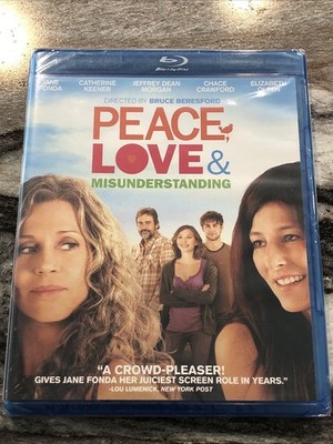 Peace Love & Misunderstanding 2011 Blu-ray Jane Fonda Jeffrey Dean Morgan NEW