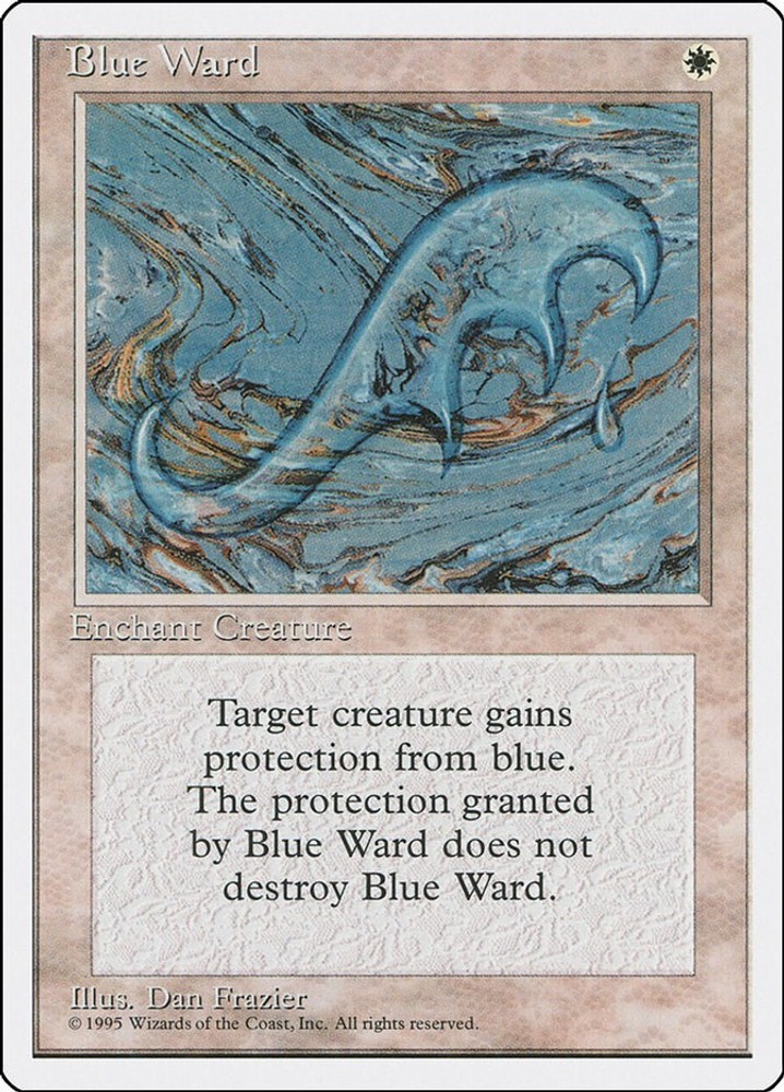 Blue Ward - 10 - NM - Fourth Edition