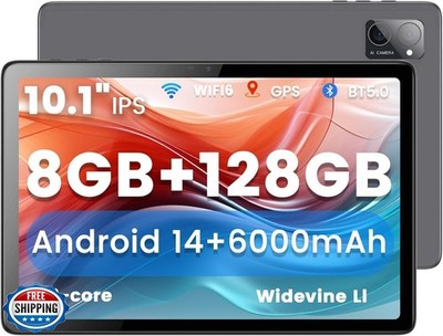 Android タブレット 10.1インチ 10+128GB Azeyou Azeyou Tablet 10.1 inch, Android 14 Tablet, 8GB 128G Computer