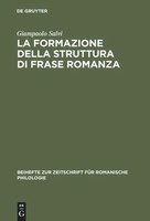 Giampaolo Salvi | La Formazione Della Struttura Di Frase Romanza | Buch (2004)