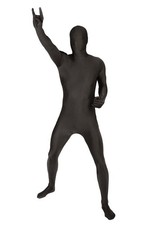 Black Morphsuit Adult Costume: X-Large