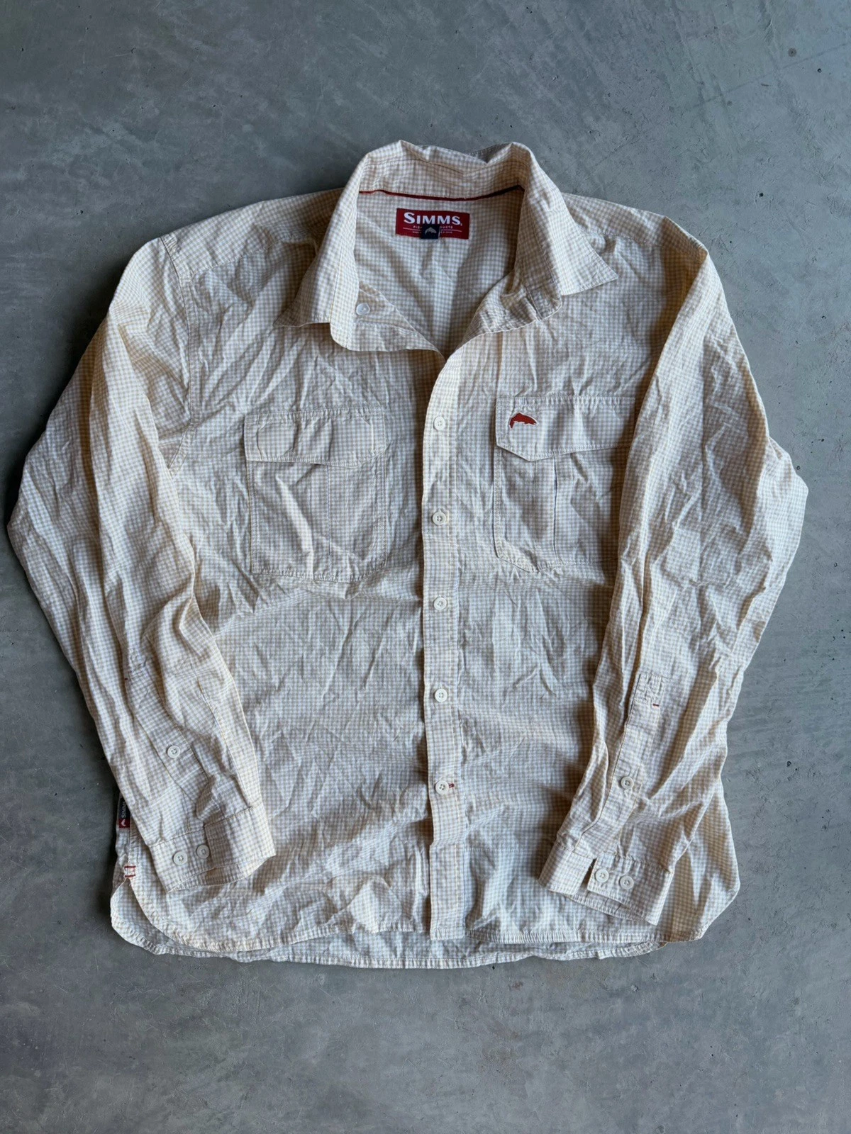 Vintage Simms Fishing Shirt (Size L)