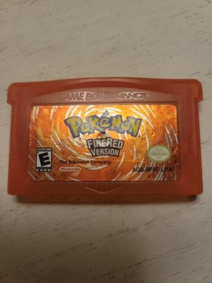 Nintendo Pokémon FireRed Version GBA NTSC-U/C E-Everyone Pokemon Series