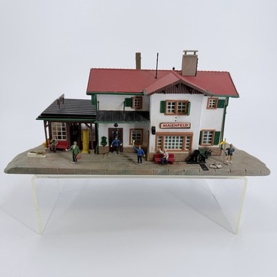 Vintage Kibri HO Kit of a Station Maienfeld incl. house illumination starter