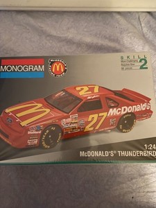 Monogram #27 McDonalds ThunderBird Hut Stricklin- 1:24 #2442 Skill 2 Sealed