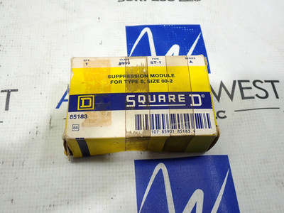 New Square D 9999 ST-1 Series A 132 Volt Suppression Module For Type S Size 00-2