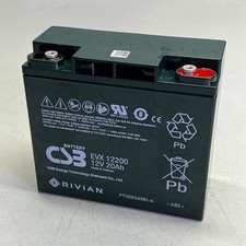 Csb Battery 12v Evx 12200 For Deep Cycle Applications 20ah Green Pt00654961-a