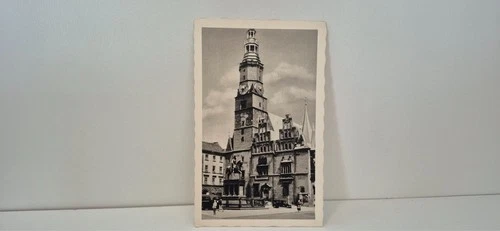 SW Photo Wroclaw Ring with Elizabeth Church 1930s (Purchased Souvenir Photo)