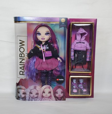 Emi Vanda doll Rainbow High in box purple hair NRFB NIB Series 3 MGA