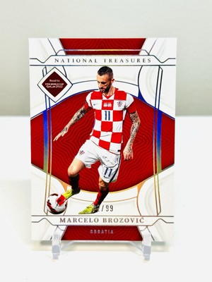  Marcelo Brozovic /99 2022 Panini National Treasures World CupCroatia