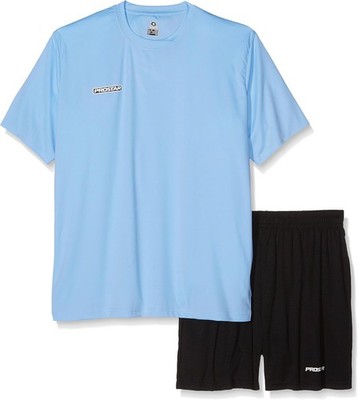 Mitre Prostar Herren Fasano PROSTAR Fußball Shorts T-Shirt Set, Blau/Schwarz, XL