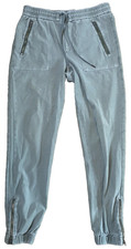 Athleta Size 2 Pants Farallon Jogger Sage Green Zip Ankle Athleisure