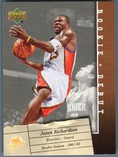 2006-07 Upper Deck Rookie Debut Golden State Warriors Jason Richardson #29