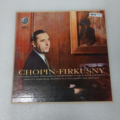 Frédéric Chopin Chopin By Firkusny LP Vinyl Album Record Classical