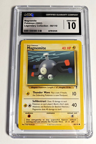 Magnemite graded CGC 10 for sale on eBay