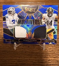 2025 Panini Select Multiverse Prizm Memorabilia George Pickens MVJ-GPS