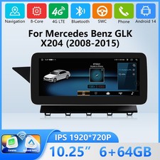 10.25" Android 14 Autoradio Für Mercedes GLK-Klasse X204 NTG4.5 WiFi 64GB GPS BT 10.25" Android 14 Autoradio Für Mercedes GLK-Klasse X204 NTG4.5 WiFi 64GB GPS BT