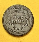 1910-D Barber Dime. 90% Silver. Good Condition. Charity Auction/Animal Rescue — photo 2