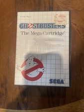 Ghostbusters Sega Master System Video Game 