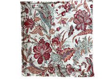 Pottery Barn Set of Two Lolita Palampore Floral Cotton Euro Pillow Shams