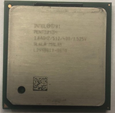 Intel Pentium 4 1.8GHz Desktop CPU Processor- SL6LA