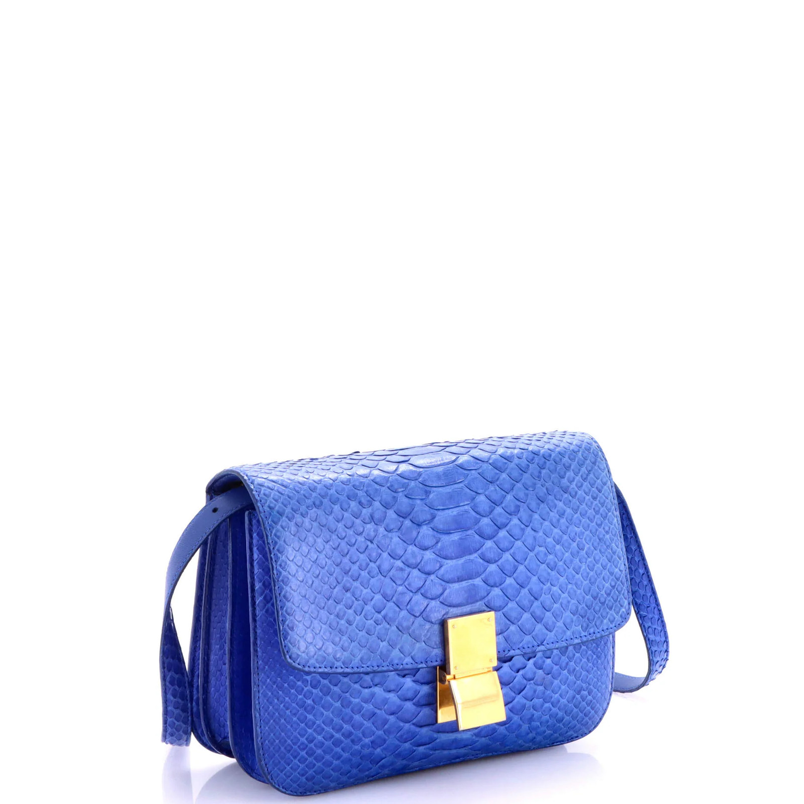 Celine Classic Box Bag Python Medium - image 2