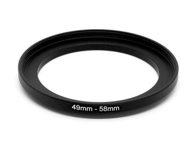 49-58mm Adapterring 49mm-58mm Filteradapter 49 - 58 Kamera Objektive Universa