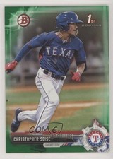 2017 Bowman Draft Green 25/99 Chris Seise Christopher Seise #BD-74 pr9