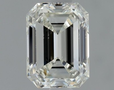 Emerald Cut 1 Carat Cert. AGI Natural Mined Diamond Loose I color VS1 clarity