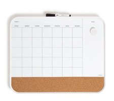 U Brands 16"x20" Mod Frame 3-in-1 Planner Board - White