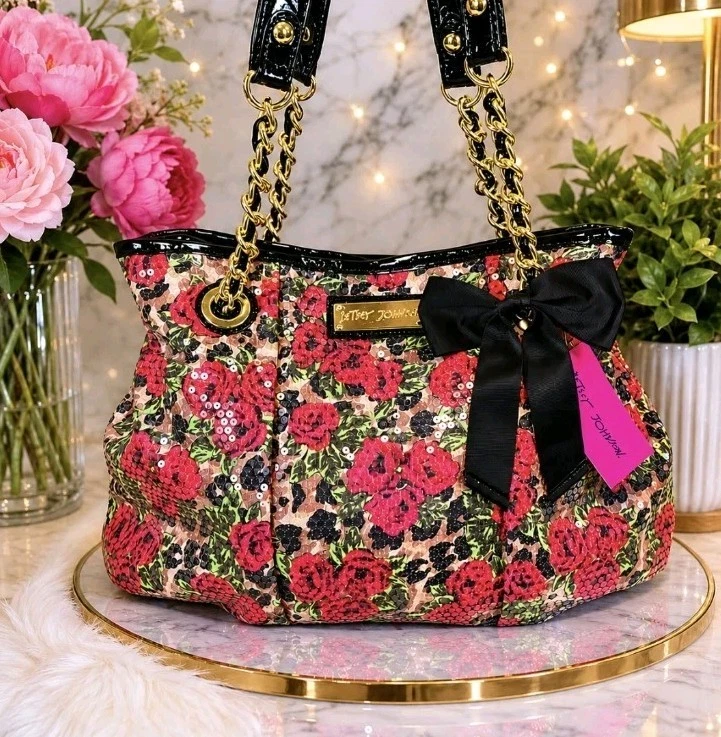Betsey Johnson Hobo Bags Pink Bags & Handbags for Women for  display picture 1
