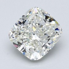 1.81 Carat Cert. GIA Cushion Cut Natural Mined Diamond Loose J color SI1 clarity 3280.39 per carat