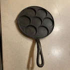 Antique WAGNER WARE SIDNEY O Cast Iron Swedish Cake Svensk Plette Pan 1316 VTG