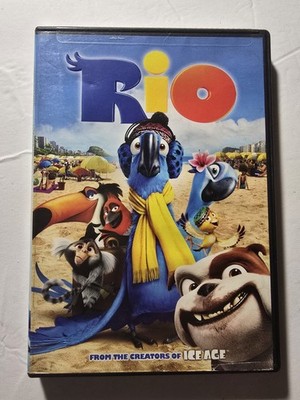 20th Century Fox Rio DVD Widescreen English Tall Case 2.40:1 G 2011 96 min