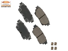 Rear Brake Pads Set Ceramic Performance For 2016-2024 Nissan Kicks Sentra Rear Brake Pads Set Ceramic Performance For 2016-2024 Nissan Kicks Sentra