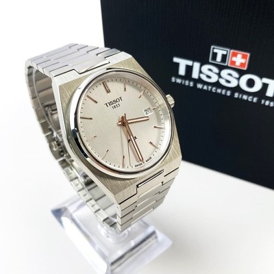 Tissot PRX Silver Dial Stainless Steel Quartz Men's Watch T137.410.11.031.00