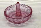 VIntage Fenton Pink  DUSTY ROSE Glass Ring Holder OR TRINKET DISH