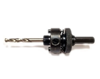 Dorn mit Zentrierbohrer für Bimetall Lochsäge 4/6TPI ZE 4A Wilpu hochwertig