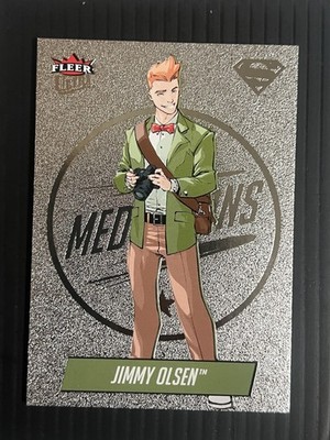 Fleer Ultra Superman Medallions Jimmy Olsen Trading Card M-3 2025