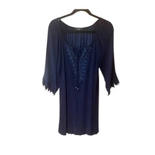 Naif Crochet Detail Shift Dress